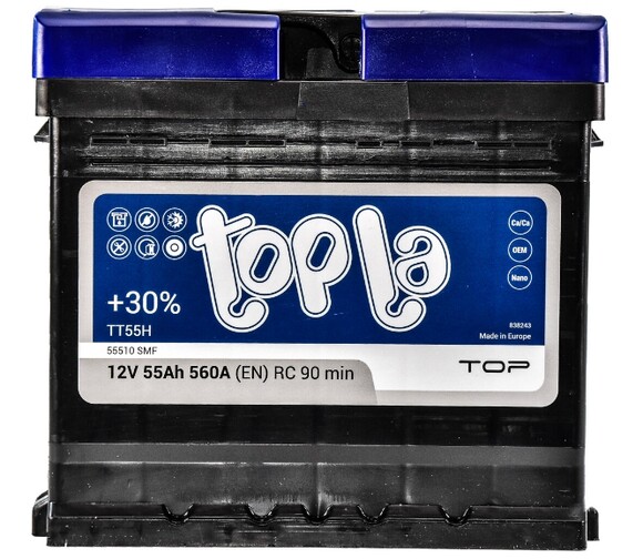 Аккумулятор Topla Top 6 CT-55-R (118655)