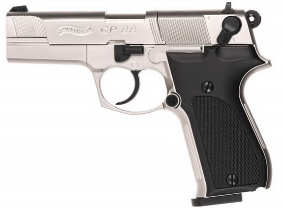 Пневматичний пістолет Umarex Walther CP88 nickel, калібр 4.5 мм (1003460)
