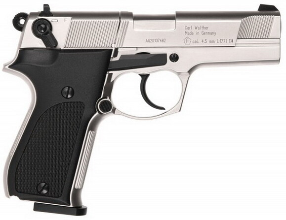 Пневматичний пістолет Umarex Walther CP88 nickel, калібр 4.5 мм (1003460) фото 2