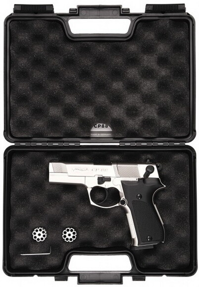 Пневматичний пістолет Umarex Walther CP88 nickel, калібр 4.5 мм (1003460) фото 4