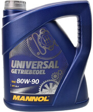 Трансмісійна олива Mannol Universal Getriebeoi 80W-90 GL-4, 4 л (MN8107-4)