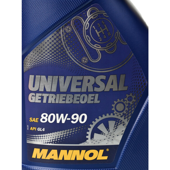 Трансмісійна олива Mannol Universal Getriebeoi 80W-90 GL-4, 4 л (MN8107-4) фото 3