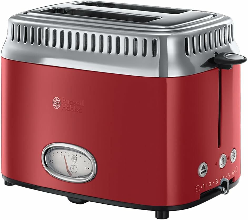 

Тостер Russell Hobbs Retro Ribbon Red (21680-56)