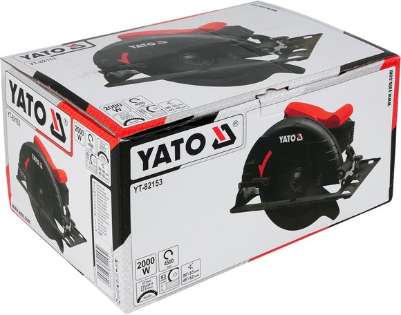 Ручна дискова пилка Yato YT-82153 фото 6