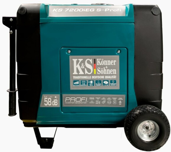 Инверторный генератор Konner&Sohnen KS 7200iEG S-PROFI изображение 3