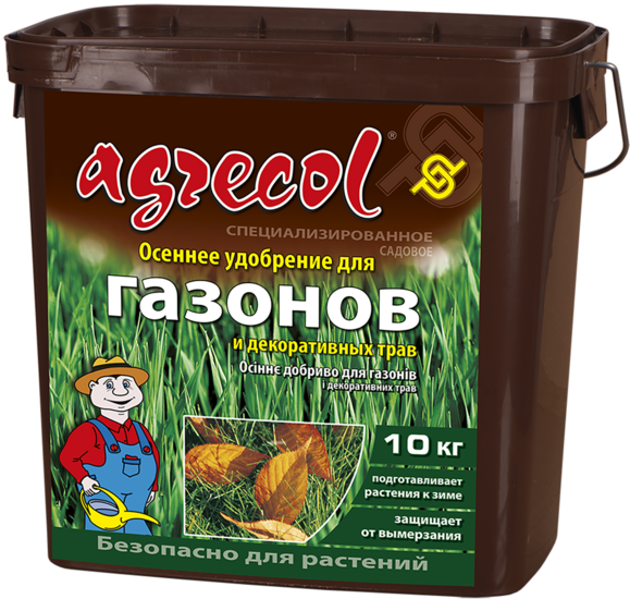Осеннее удобрение для газонов Agrecol 30245