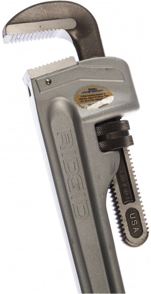 Алюминиевый прямой трубный ключ RIDGID ном. 836 (31110) изображение 2