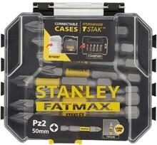 Набор бит STANLEY FatMax, 50 мм, 10 шт, кейс (STA88572)
