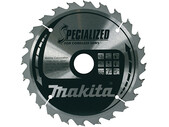 Пильний диск Makita Specialized по дереву 190x30мм 24T (B-09195)