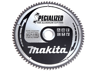 

Пильный диск Makita Specialized по алюминию 300х30мм 80Т (B-09721)