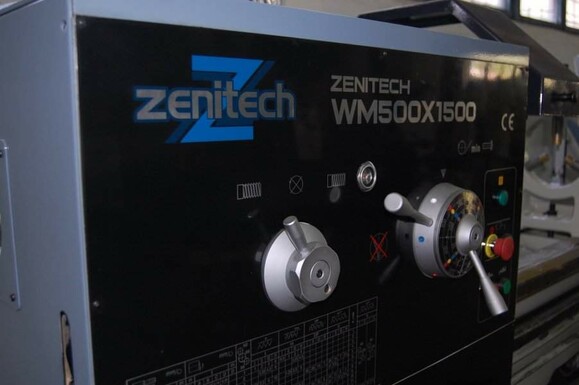 Токарный станок по металлу Zenitech WM500(1500) изображение 5