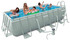 Каркасный бассейн Intex, 300х175х80 см (фильтр-насос 2006 л/час, лестница) (26784)