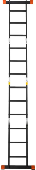 Лестница-трансформер алюминиевая четырёхсекционная BLUETOOLS 4x3 (160-9015) изображение 5