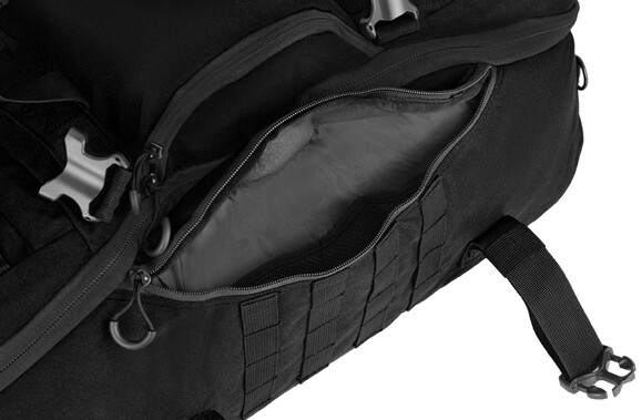 Сумка-баул/рюкзак 2E Tactical, L, чорна (2E-MILDUFBKP-L-BK) фото 11