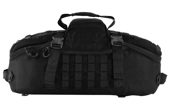 Сумка-баул/рюкзак 2E Tactical, L, черная (2E-MILDUFBKP-L-BK) изображение 4