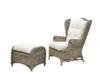 Кресла садовые из ротанга