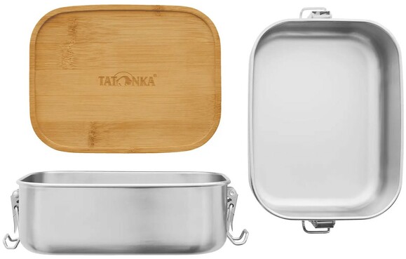 Контейнер для еды Tatonka Lunch Box I 800 Bamboo (TAT 4204.000) изображение 2