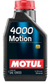 Моторное масло Motul 4000 Motion, 10W30 1 л (102813)