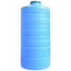 Пластикова ємність Пласт Бак 1500 л вертикальна, блакитна (00-00012441)