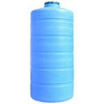 Пластикова ємність Пласт Бак 1500 л вертикальна, блакитна (00-00012441)