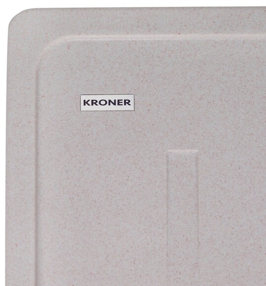 Кухонна мийка Kroner KRP Komposit COL-6243, 8 мм (CV031059) фото 3