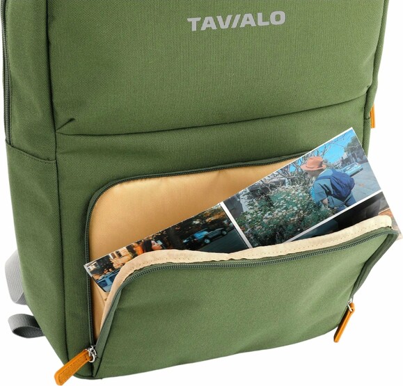 Рюкзак городской Tavialo CityLife TC14, 14 л (зеленый) (TC14-124GN) изображение 6