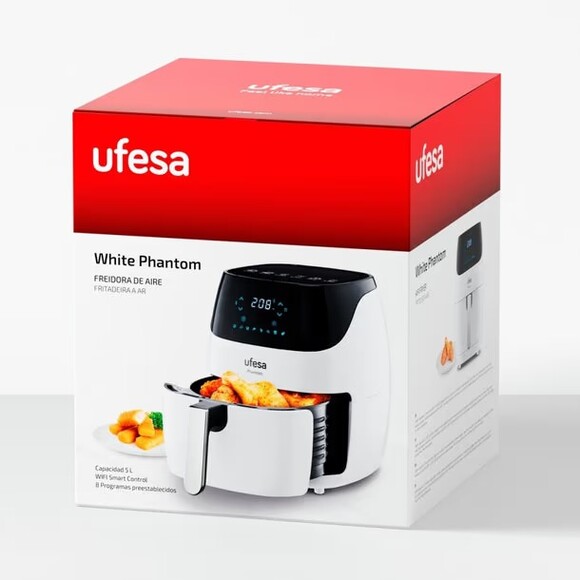 Мультипечь Ufesa WHITE PHANTOM AF5100 5 л (72805265) изображение 5