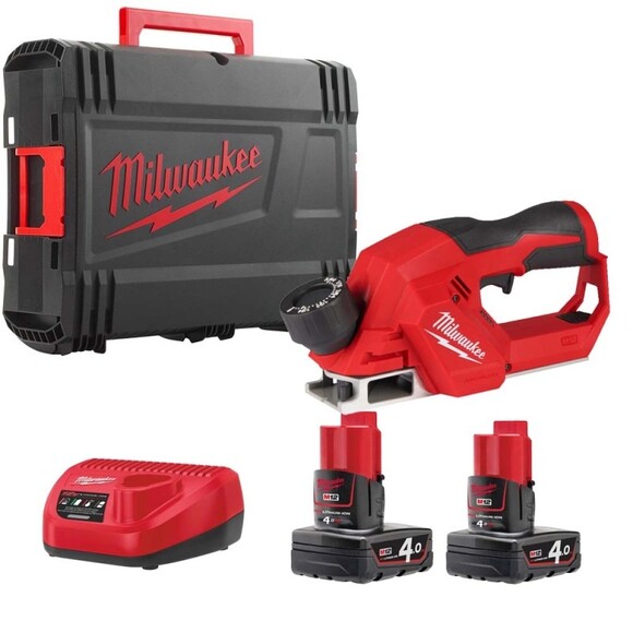 Аккумуляторный рубанок Milwaukee M12 BLP-402X (4933492851) изображение 8