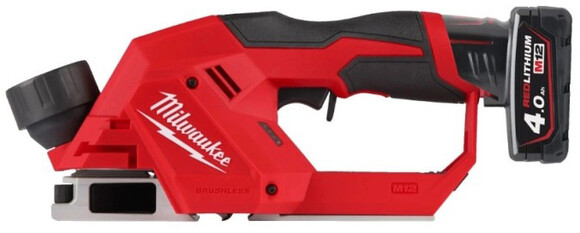 Аккумуляторный рубанок Milwaukee M12 BLP-402X (4933492851)