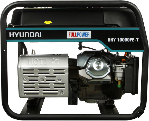 Бензиновий генератор Hyundai HHY 10000FE-T (універсальній 220/380В) фото 3