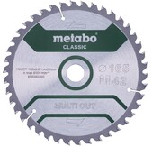 Пильный диск Metabo MultiCutClassic 165x20 42 FZ/TZ 5 град. (628280000)