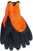 Перчатки ПЭ Werk оранжево-черные WE2133