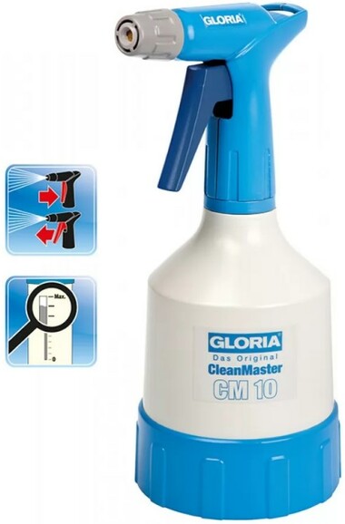 Обприскувач GLORIA 1 л CleanMaster CM10 (вісімдесят одна тисяча шістьдесят чотири) фото 2