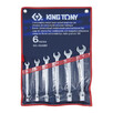 Набір ключів KING TONY 6 одиниць, рожково-торцевих (1B06MR)