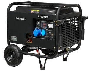 Бензиновый генератор Hyundai HY 9000SE изображение 3