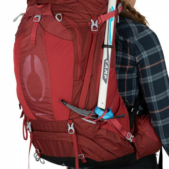 Туристичний рюкзак Osprey Aura AG 65 (S22) Berry Sorbet Red WM/L (009.2798) фото 5