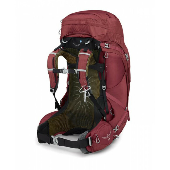 Туристичний рюкзак Osprey Aura AG 65 (S22) Berry Sorbet Red WM/L (009.2798) фото 2