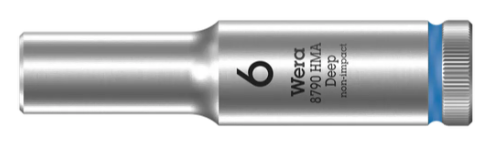 Торцевая головка Wera 8790 HMA 1/4 6х50 мм (05004503001)