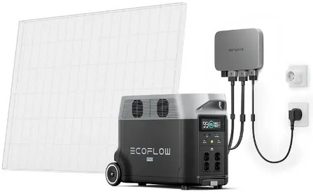 

Комплект энергонезависимости EcoFlow PowerStream – микроинвертор 600W + зарядная станция Delta Pro (3600 Вт·ч / 3600 Вт)