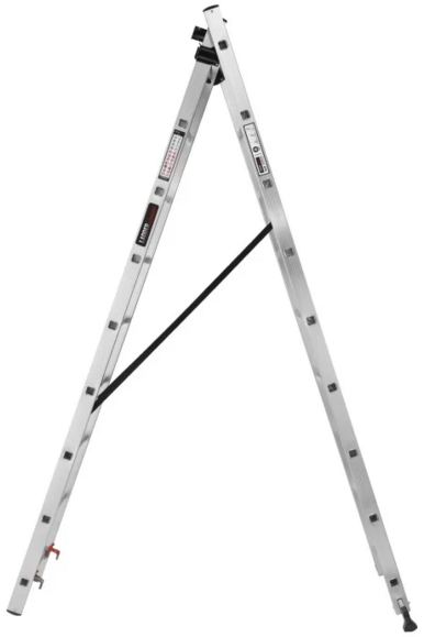 Лестница  алюминиевая трехсекционная LADDER STANDARD 3х7 (190-9307) изображение 4