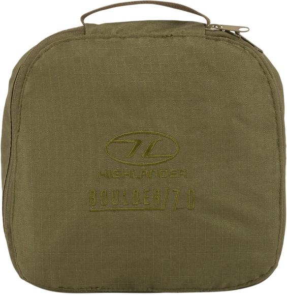 Сумка дорожная Highlander Boulder Duffle Bag 70L Olive, RUC270-OG (929805) изображение 3