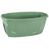 Горшок на перила Serinova Emerald 15.5 л, зеленый (00-00011768)