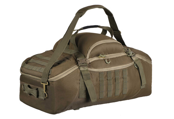 Сумка-баул/рюкзак 2E Tactical, XL, зелена (2E-MILDUFBKP-XL-OG) фото 2