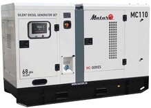 Дизельный генератор Matari MC110LS (Cummins+Leroy Somer)