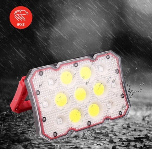 Фонарь worklight Quantum QM-FL2030 Worker 15W COB+LED с функцией Power Bank изображение 3