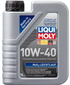 Полусинтетическое моторное масло LIQUI MOLY MoS2 Leichtlauf SAE 10W-40, 1 л (1930)