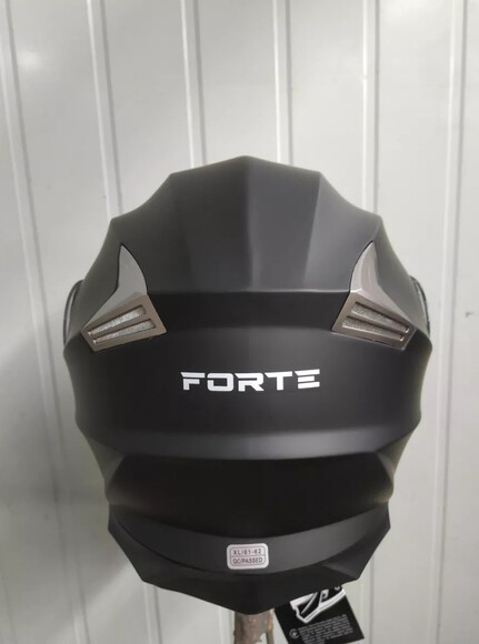 Мотошолом Forte BLD-159 чорний, розмір M (125184) фото 4