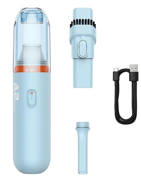 Портативний пилосос Baseus A2 Pro Car Vacuum Cleaner (6000pa), Blue (VCAQ040003) фото 4