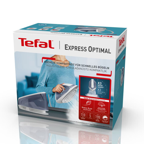 Утюг с парогенератором Tefal Optimal SV4110E0 изображение 4