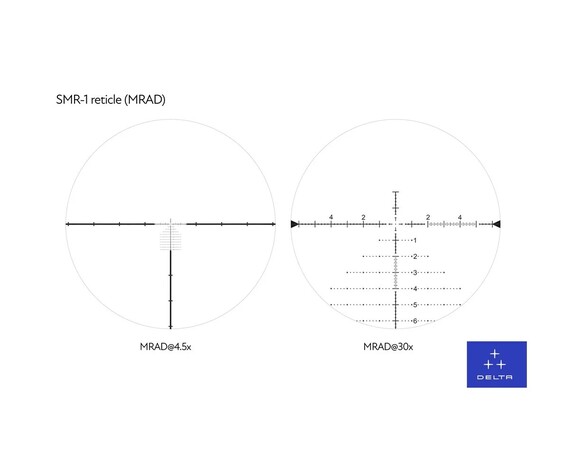 Оптичний приціл Delta Optical Javelin 4.5-30x56, 34 мм, FFP illum. SMR-1 (DO-2470) фото 4